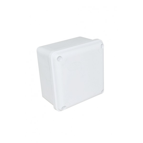 CAJA DE PASO EXT 10X10CM GEN BLANCA