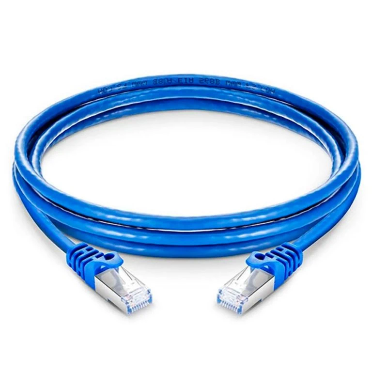 PATCH CORD 3FT 90cm GRIS CAT 6A 100% COBRE CERTIFICADO JC JUMPER