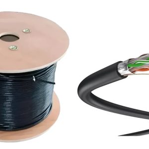 CABLE EXTERIOR APANTALLADO FTP CAT 6 CU JCJUMPER 500MHZ 100% COBRE 23AWG CHAQUETA (500m)