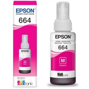 TINTA EPSON T664 320 MAGENTA-ROJO