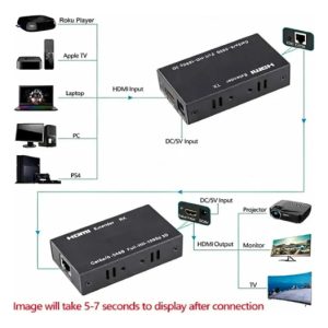 EXTENDER HDMI 1080P POR UTP HASTA 60M (PAR)