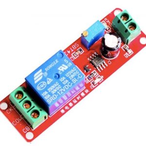 MODULO DE RELAY 12V CON BORNERA Y TEMPORIZADOR